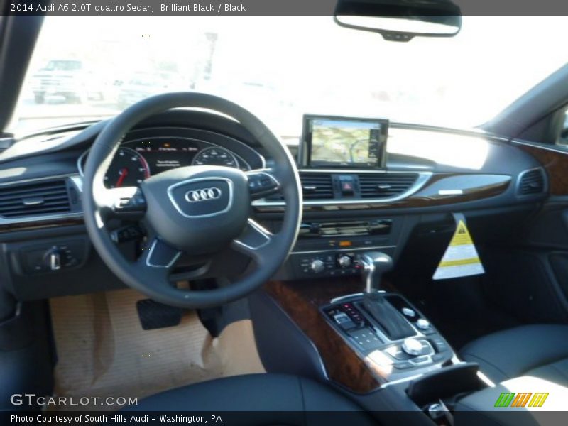 Brilliant Black / Black 2014 Audi A6 2.0T quattro Sedan
