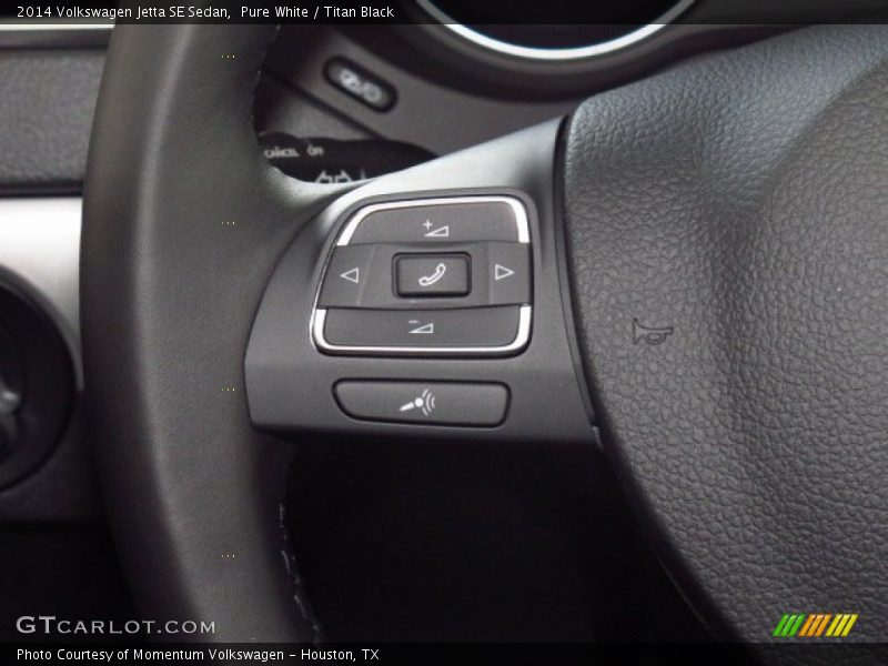 Pure White / Titan Black 2014 Volkswagen Jetta SE Sedan