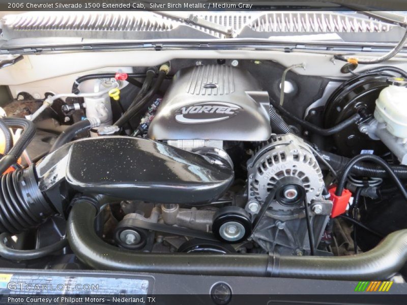 Silver Birch Metallic / Medium Gray 2006 Chevrolet Silverado 1500 Extended Cab