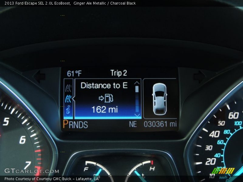 Ginger Ale Metallic / Charcoal Black 2013 Ford Escape SEL 2.0L EcoBoost