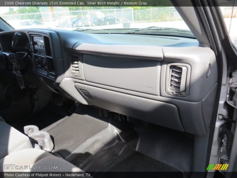 Silver Birch Metallic / Medium Gray 2006 Chevrolet Silverado 1500 Extended Cab