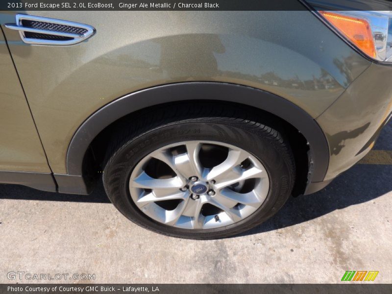 Ginger Ale Metallic / Charcoal Black 2013 Ford Escape SEL 2.0L EcoBoost