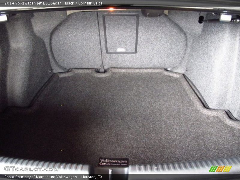 Black / Cornsilk Beige 2014 Volkswagen Jetta SE Sedan