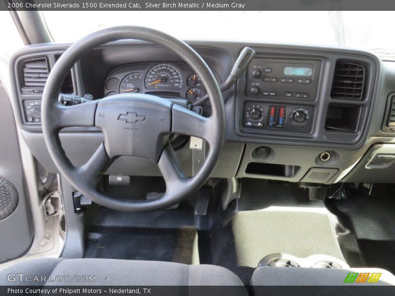 Silver Birch Metallic / Medium Gray 2006 Chevrolet Silverado 1500 Extended Cab