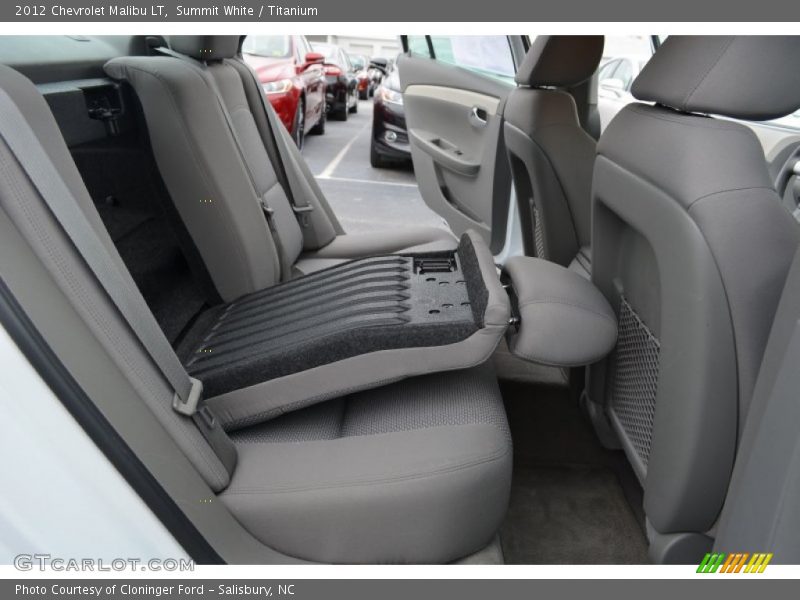 Summit White / Titanium 2012 Chevrolet Malibu LT