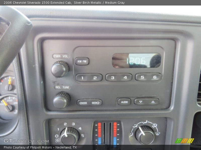 Silver Birch Metallic / Medium Gray 2006 Chevrolet Silverado 1500 Extended Cab