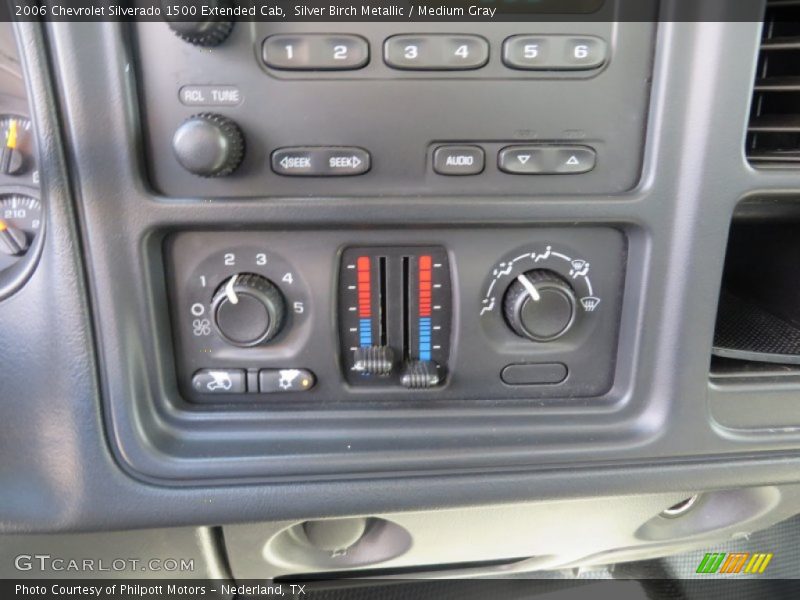 Silver Birch Metallic / Medium Gray 2006 Chevrolet Silverado 1500 Extended Cab
