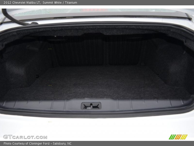 Summit White / Titanium 2012 Chevrolet Malibu LT