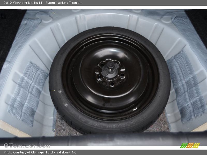Summit White / Titanium 2012 Chevrolet Malibu LT