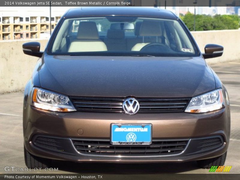 Toffee Brown Metallic / Cornsilk Beige 2014 Volkswagen Jetta SE Sedan