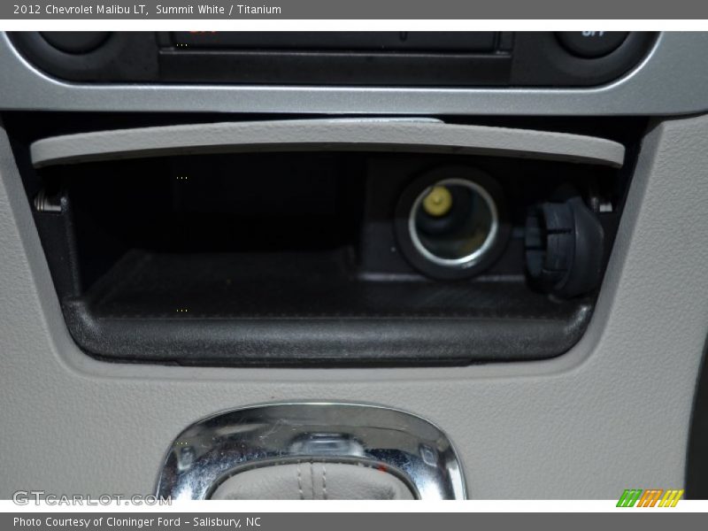 Summit White / Titanium 2012 Chevrolet Malibu LT