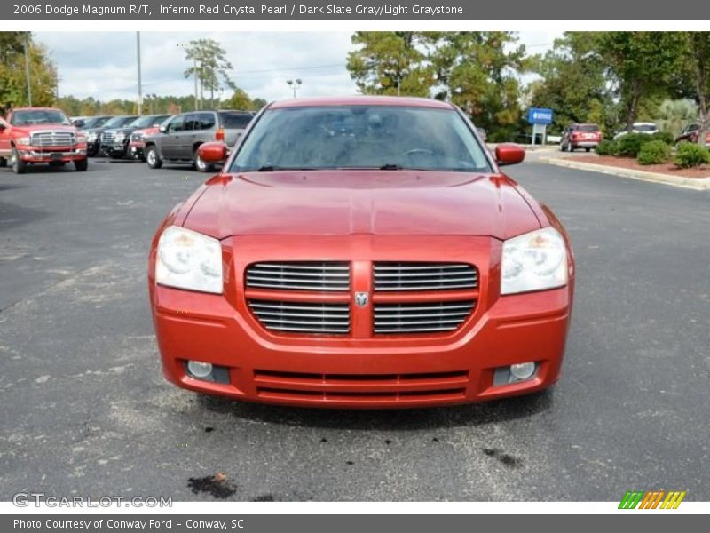 Inferno Red Crystal Pearl / Dark Slate Gray/Light Graystone 2006 Dodge Magnum R/T
