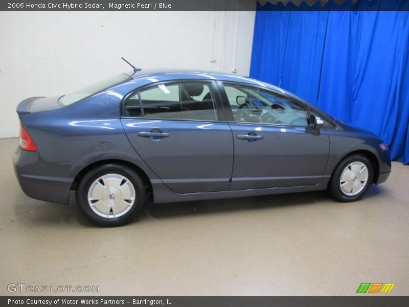 Magnetic Pearl / Blue 2006 Honda Civic Hybrid Sedan