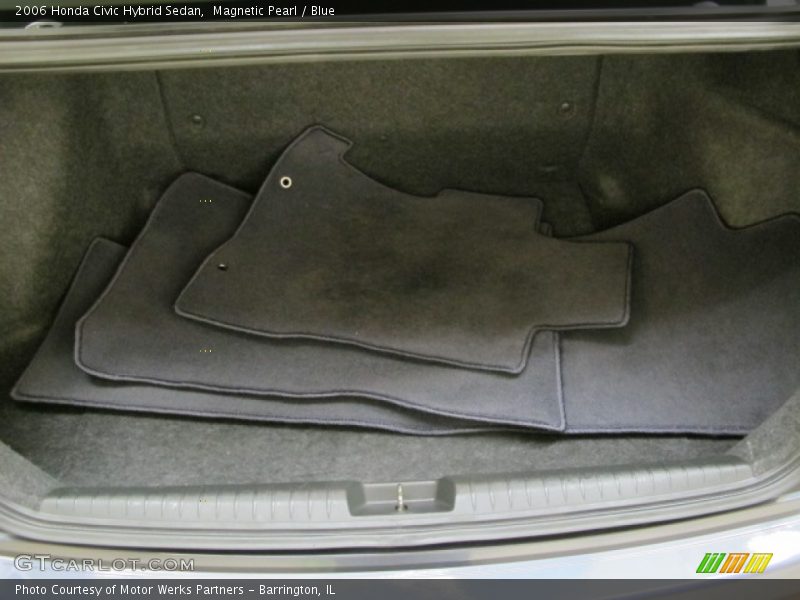 Magnetic Pearl / Blue 2006 Honda Civic Hybrid Sedan