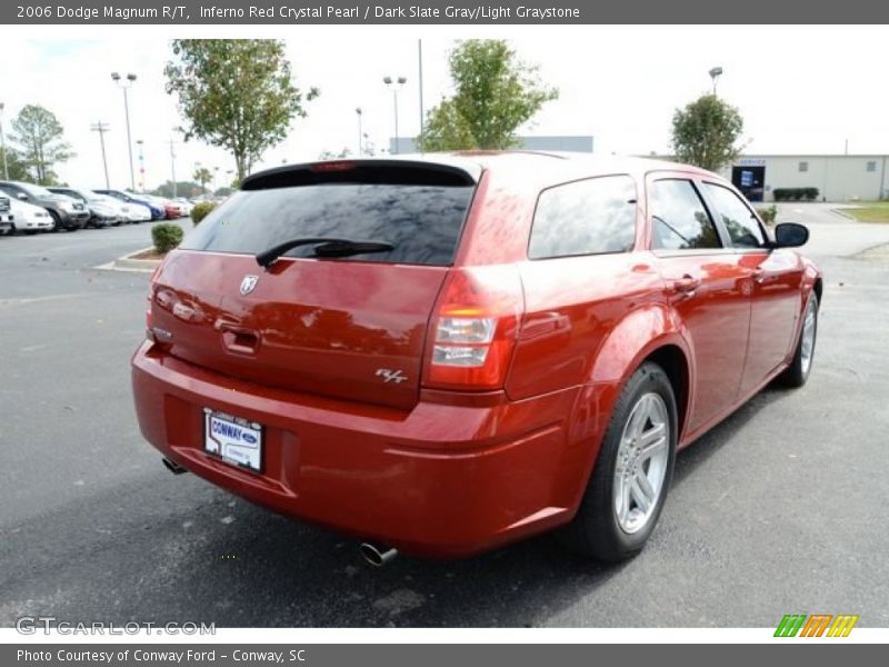 Inferno Red Crystal Pearl / Dark Slate Gray/Light Graystone 2006 Dodge Magnum R/T