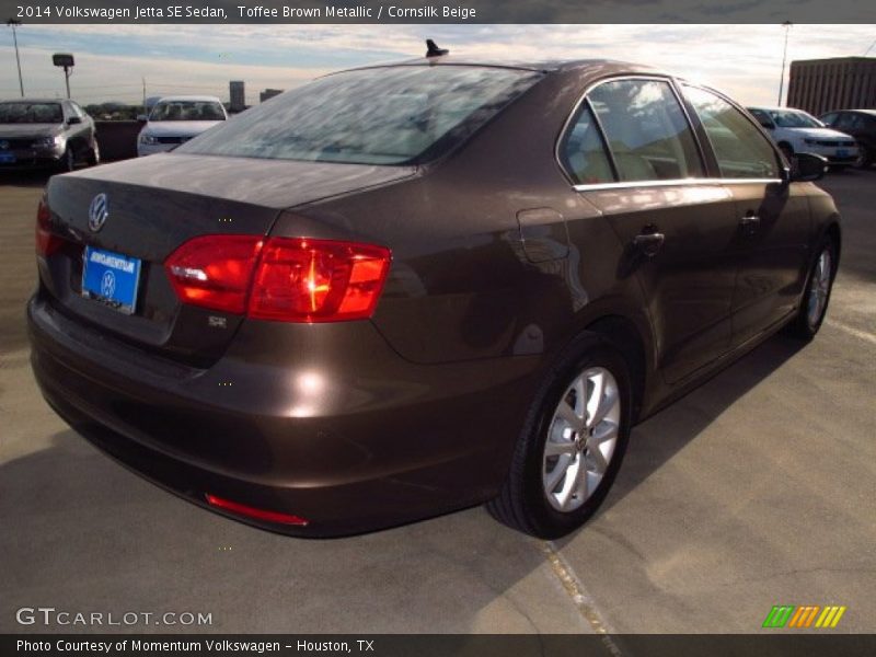 Toffee Brown Metallic / Cornsilk Beige 2014 Volkswagen Jetta SE Sedan