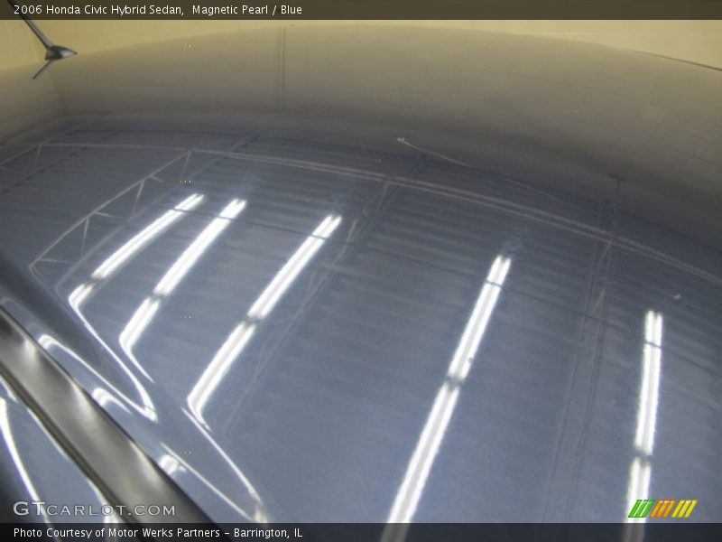 Magnetic Pearl / Blue 2006 Honda Civic Hybrid Sedan