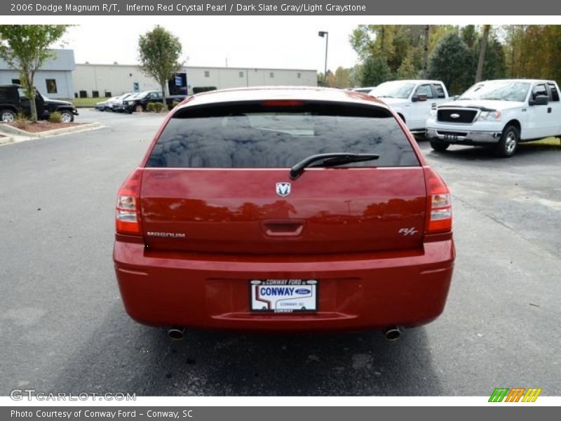Inferno Red Crystal Pearl / Dark Slate Gray/Light Graystone 2006 Dodge Magnum R/T