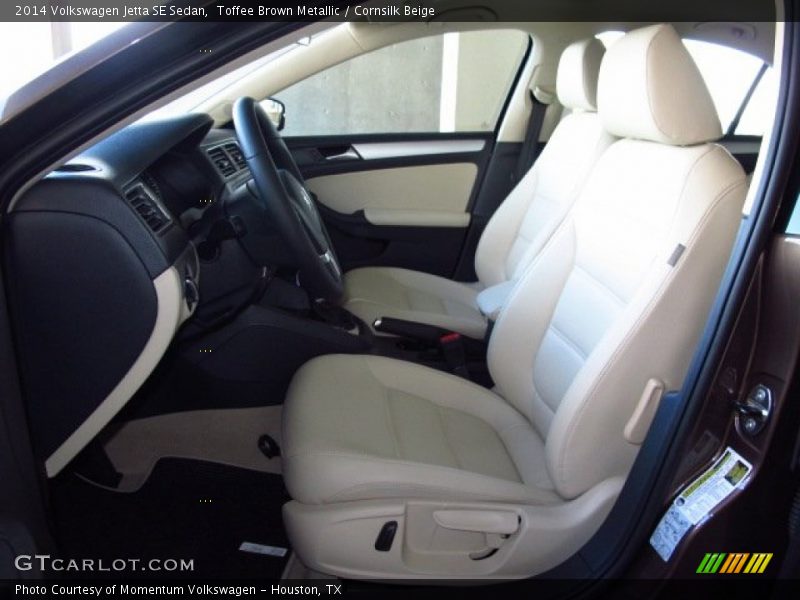 Toffee Brown Metallic / Cornsilk Beige 2014 Volkswagen Jetta SE Sedan
