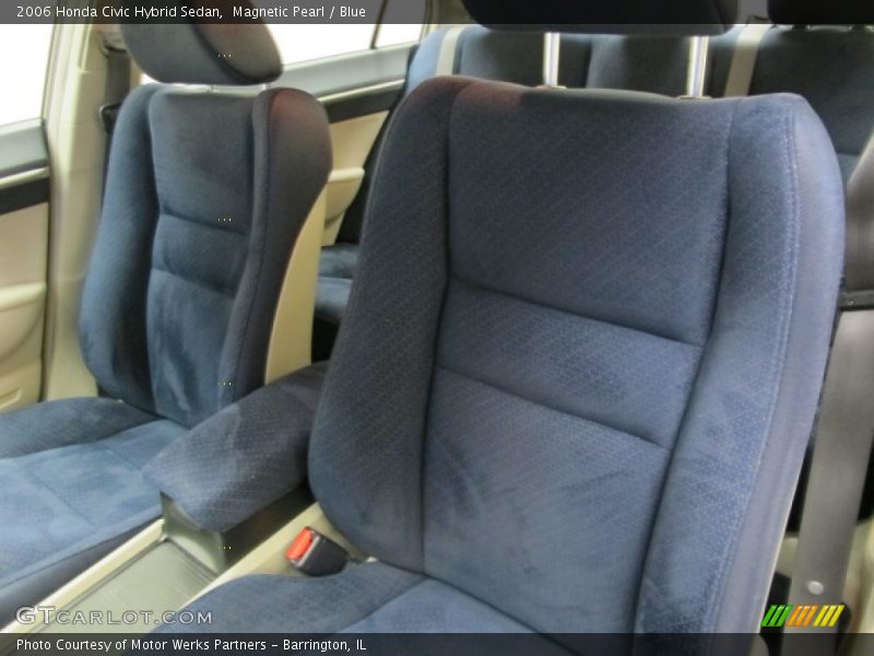 Magnetic Pearl / Blue 2006 Honda Civic Hybrid Sedan