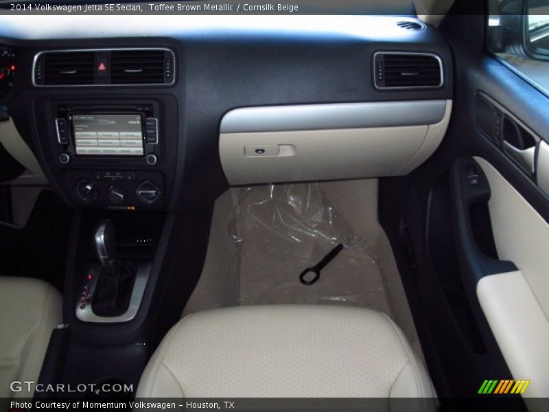 Toffee Brown Metallic / Cornsilk Beige 2014 Volkswagen Jetta SE Sedan