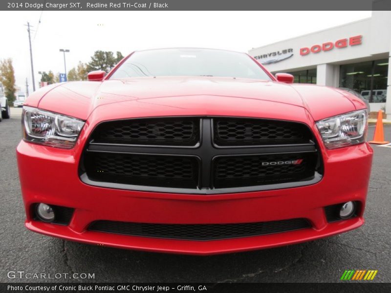 Redline Red Tri-Coat / Black 2014 Dodge Charger SXT