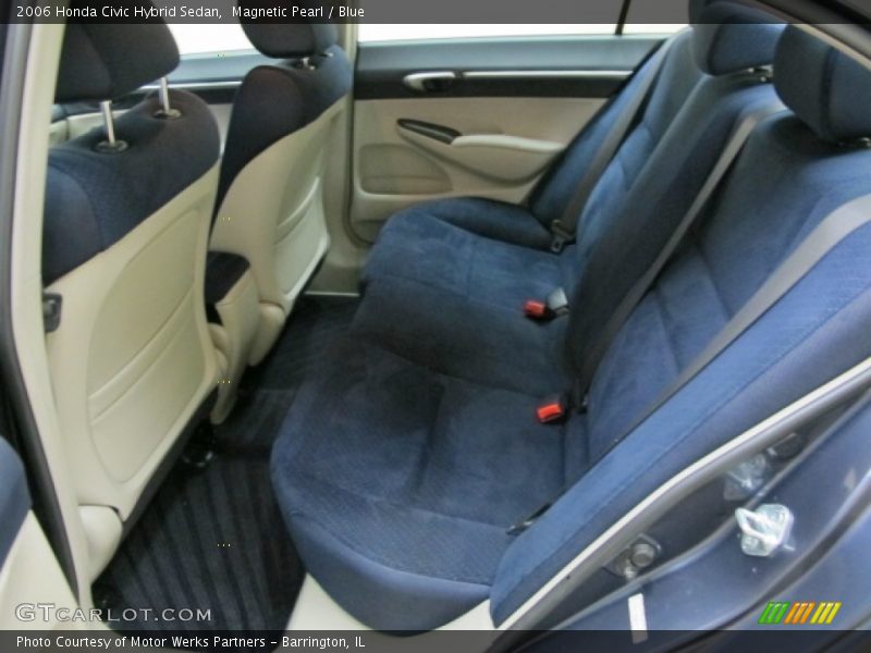 Magnetic Pearl / Blue 2006 Honda Civic Hybrid Sedan
