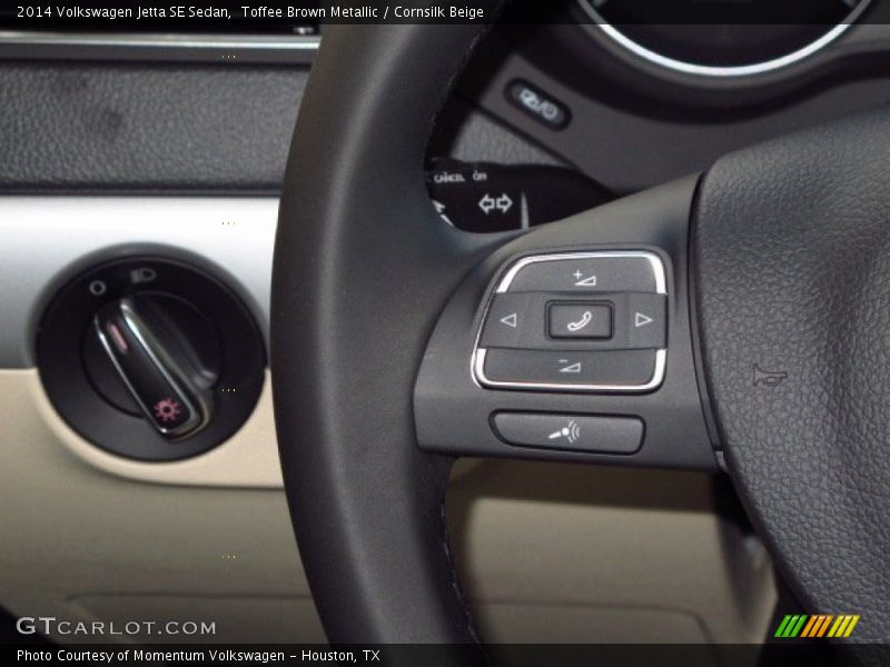 Toffee Brown Metallic / Cornsilk Beige 2014 Volkswagen Jetta SE Sedan