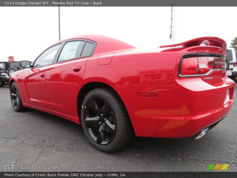 Redline Red Tri-Coat / Black 2014 Dodge Charger SXT