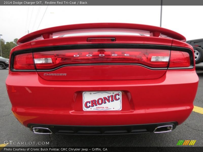 Redline Red Tri-Coat / Black 2014 Dodge Charger SXT