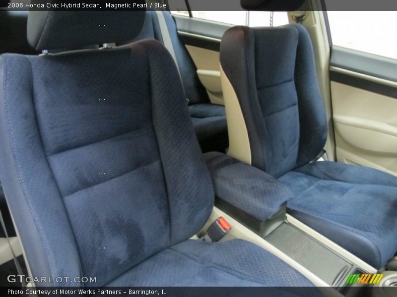 Magnetic Pearl / Blue 2006 Honda Civic Hybrid Sedan