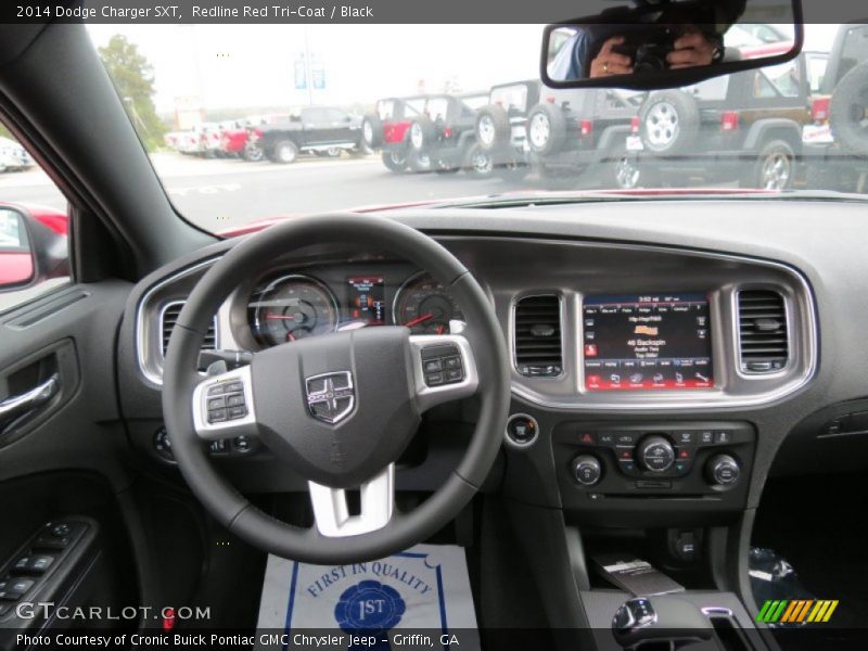 Dashboard of 2014 Charger SXT