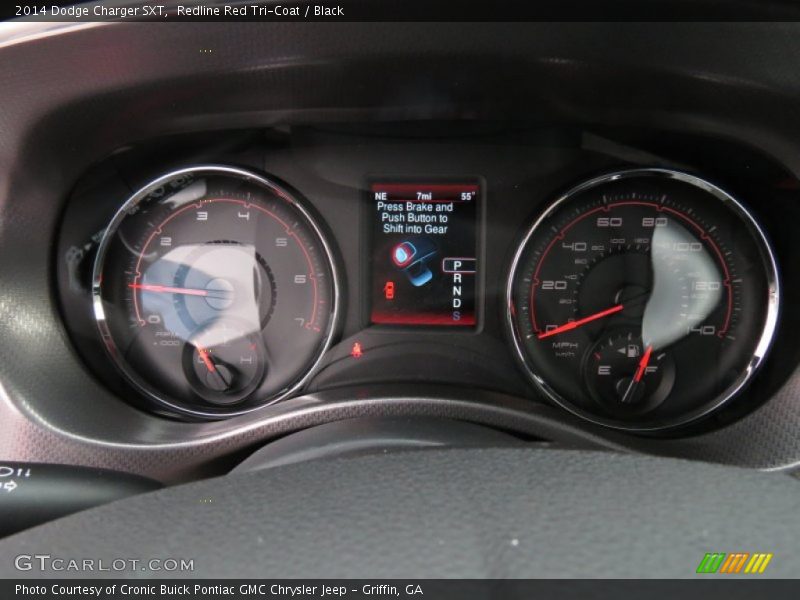 Redline Red Tri-Coat / Black 2014 Dodge Charger SXT
