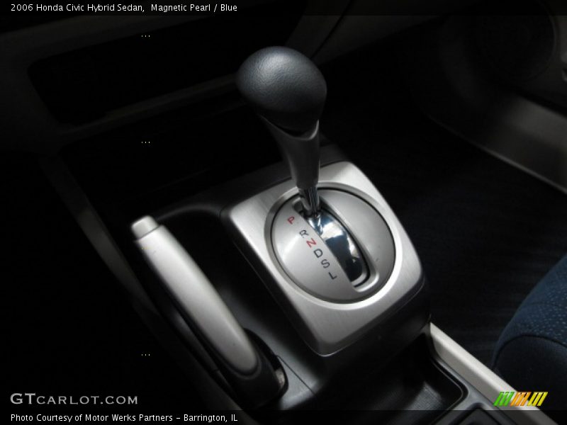 Magnetic Pearl / Blue 2006 Honda Civic Hybrid Sedan