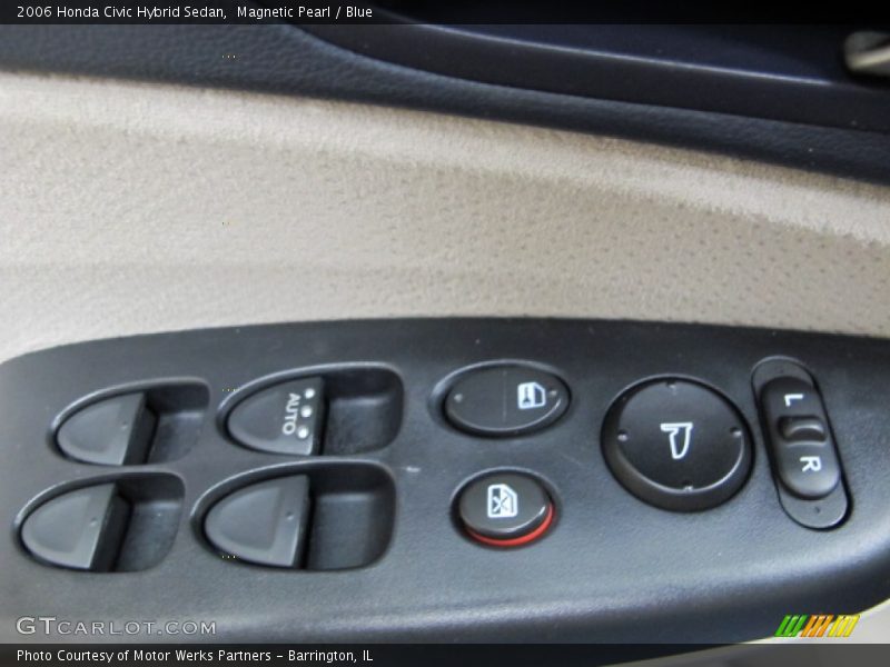 Magnetic Pearl / Blue 2006 Honda Civic Hybrid Sedan