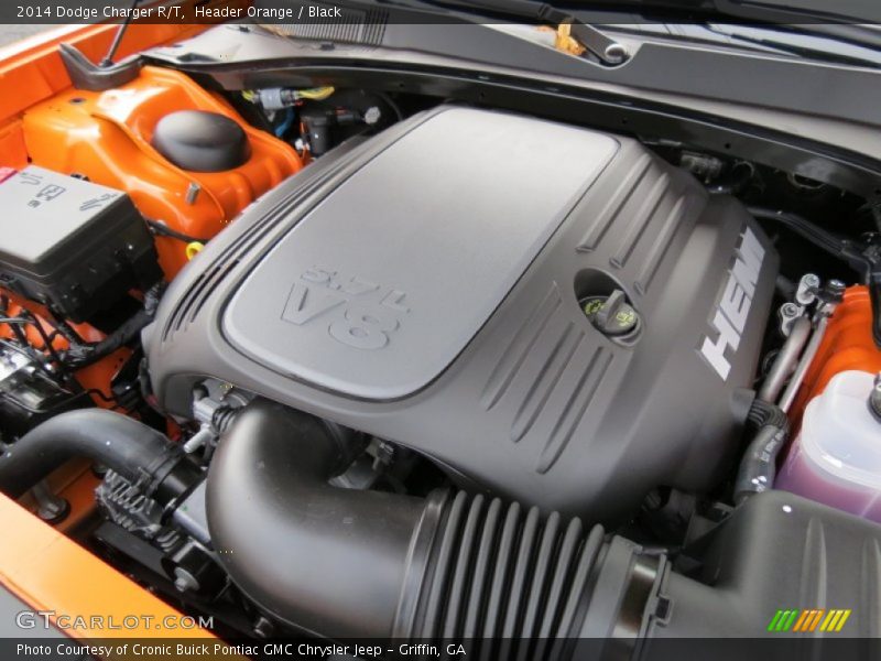 Header Orange / Black 2014 Dodge Charger R/T