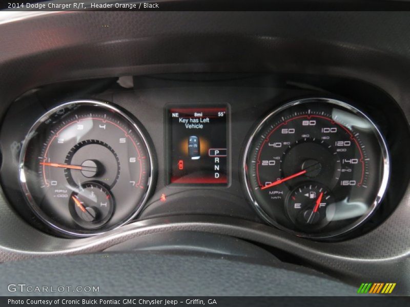 Header Orange / Black 2014 Dodge Charger R/T