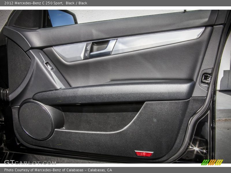 Black / Black 2012 Mercedes-Benz C 250 Sport