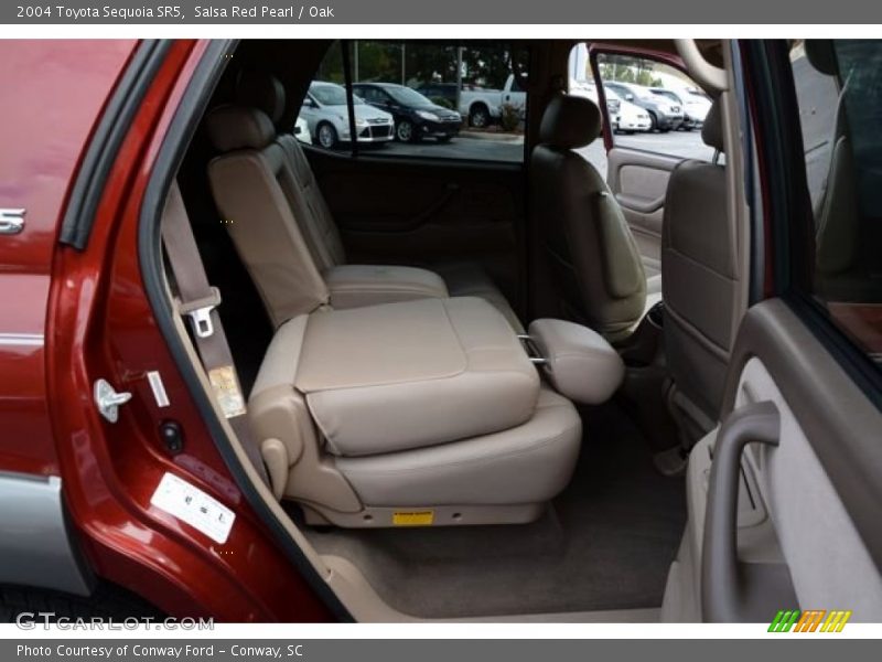 Salsa Red Pearl / Oak 2004 Toyota Sequoia SR5
