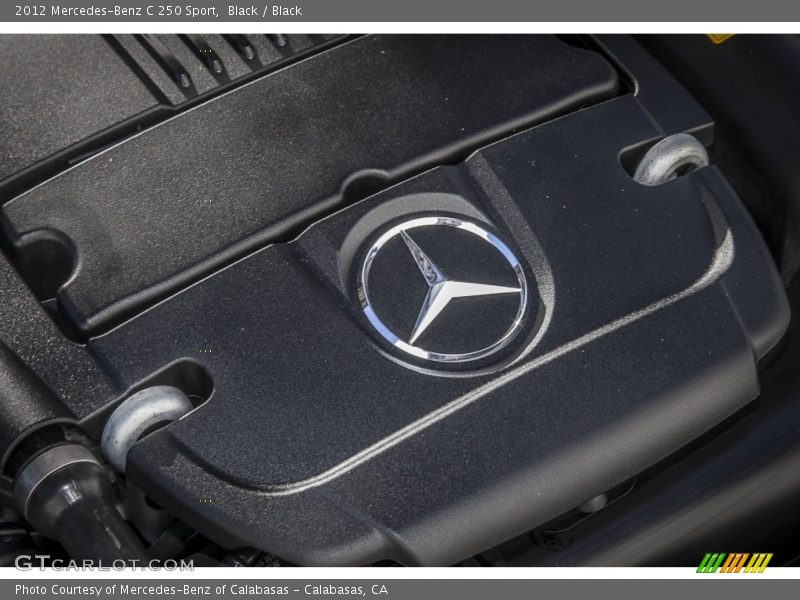 Black / Black 2012 Mercedes-Benz C 250 Sport