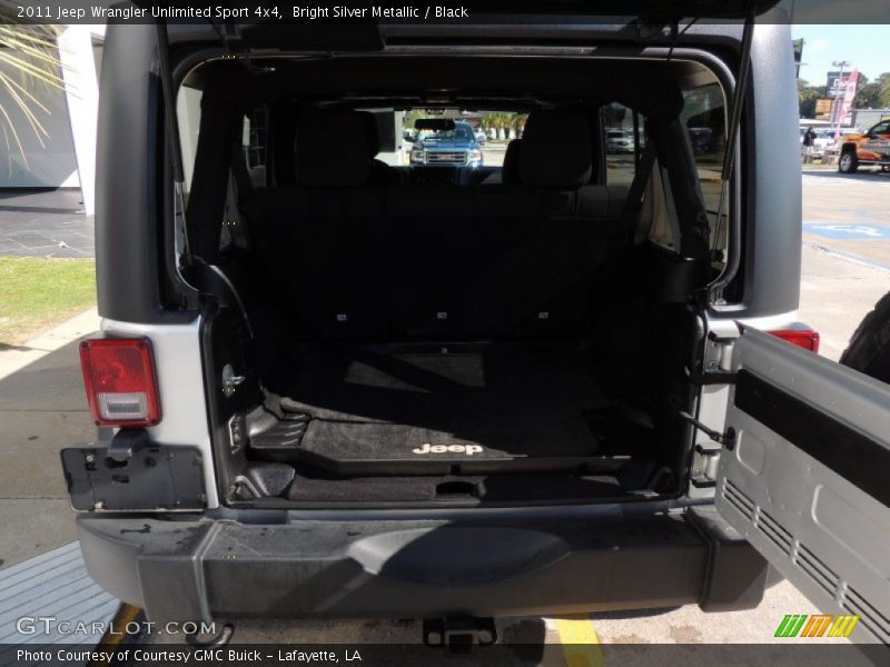 Bright Silver Metallic / Black 2011 Jeep Wrangler Unlimited Sport 4x4