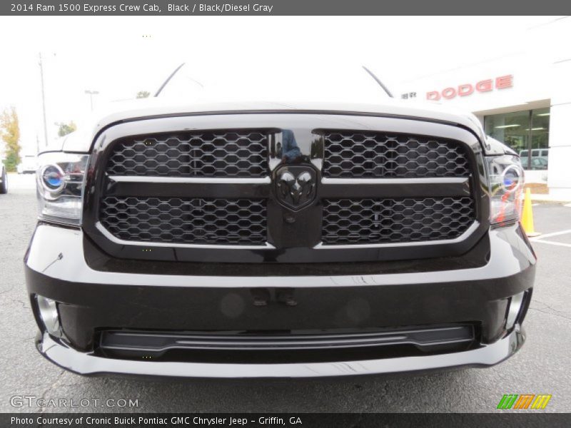 Black / Black/Diesel Gray 2014 Ram 1500 Express Crew Cab