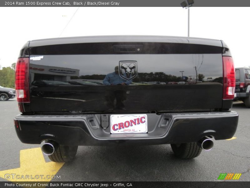 Black / Black/Diesel Gray 2014 Ram 1500 Express Crew Cab