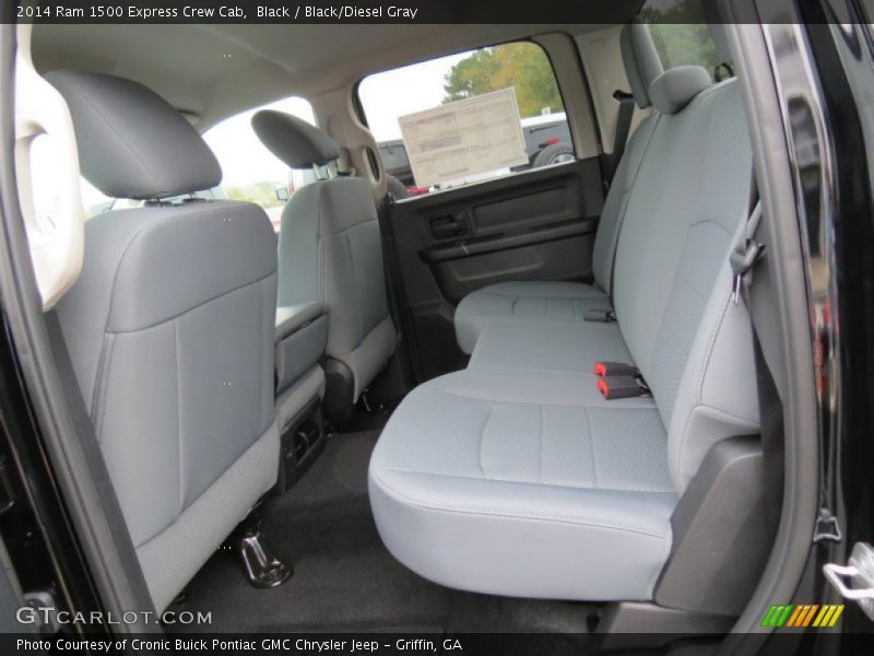 Black / Black/Diesel Gray 2014 Ram 1500 Express Crew Cab