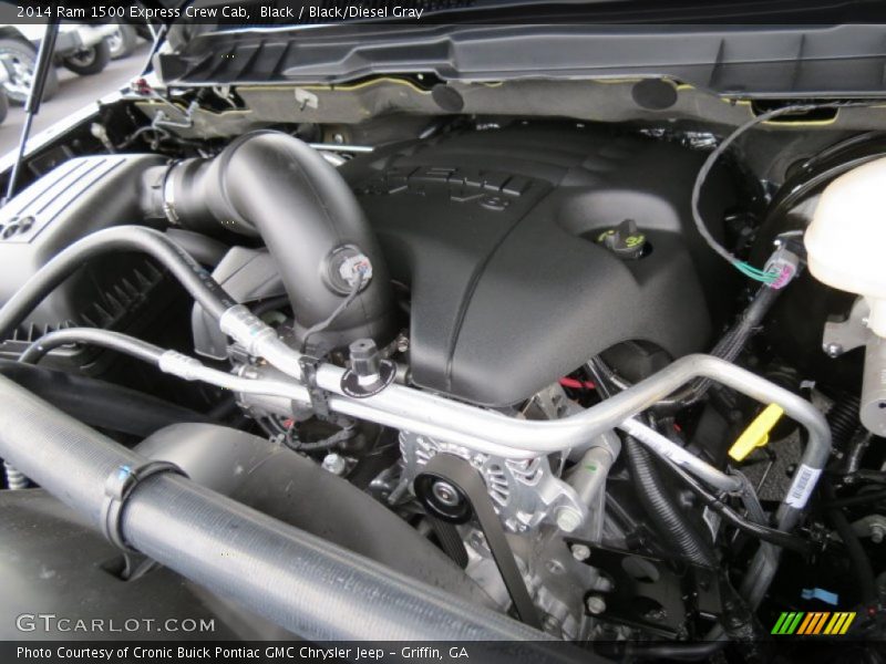 Black / Black/Diesel Gray 2014 Ram 1500 Express Crew Cab