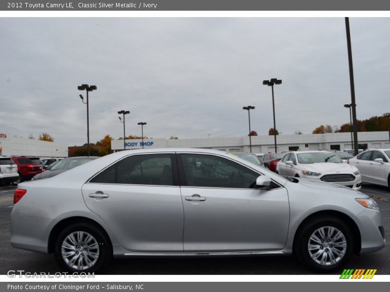 Classic Silver Metallic / Ivory 2012 Toyota Camry LE