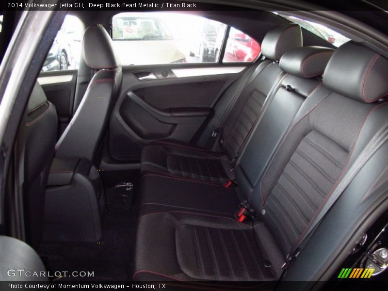 Deep Black Pearl Metallic / Titan Black 2014 Volkswagen Jetta GLI