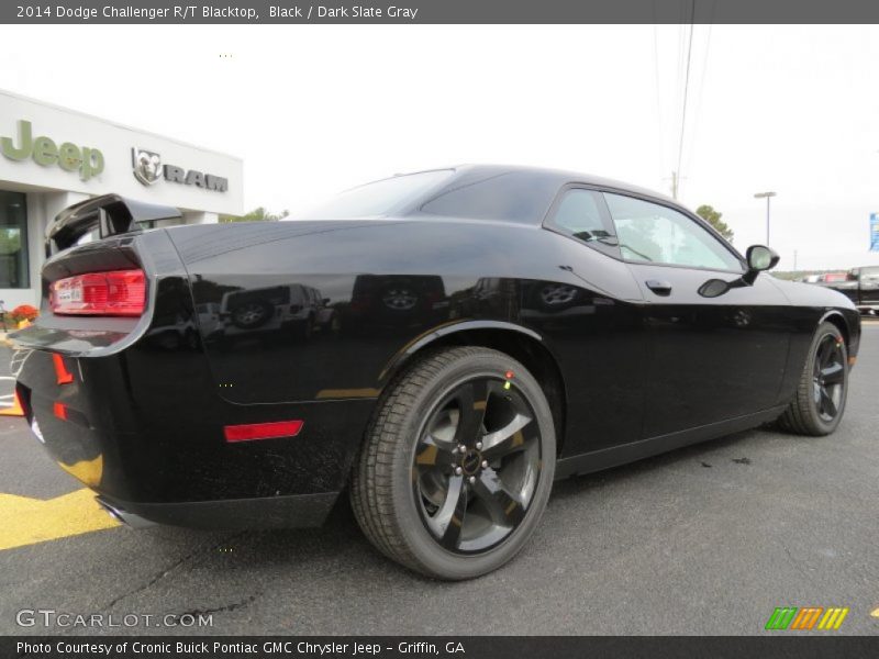 Black / Dark Slate Gray 2014 Dodge Challenger R/T Blacktop