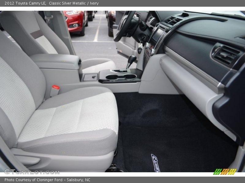Classic Silver Metallic / Ivory 2012 Toyota Camry LE