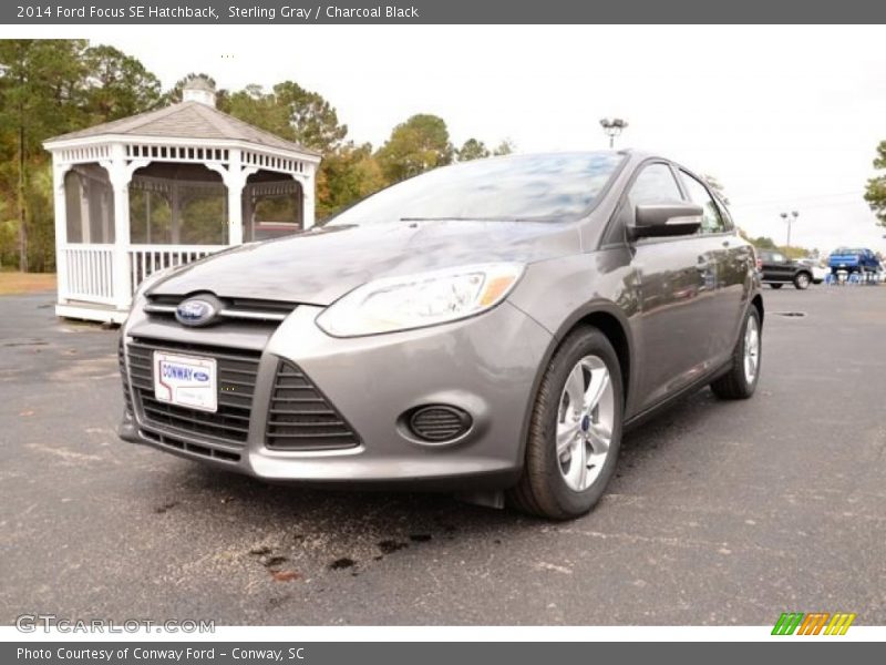Sterling Gray / Charcoal Black 2014 Ford Focus SE Hatchback